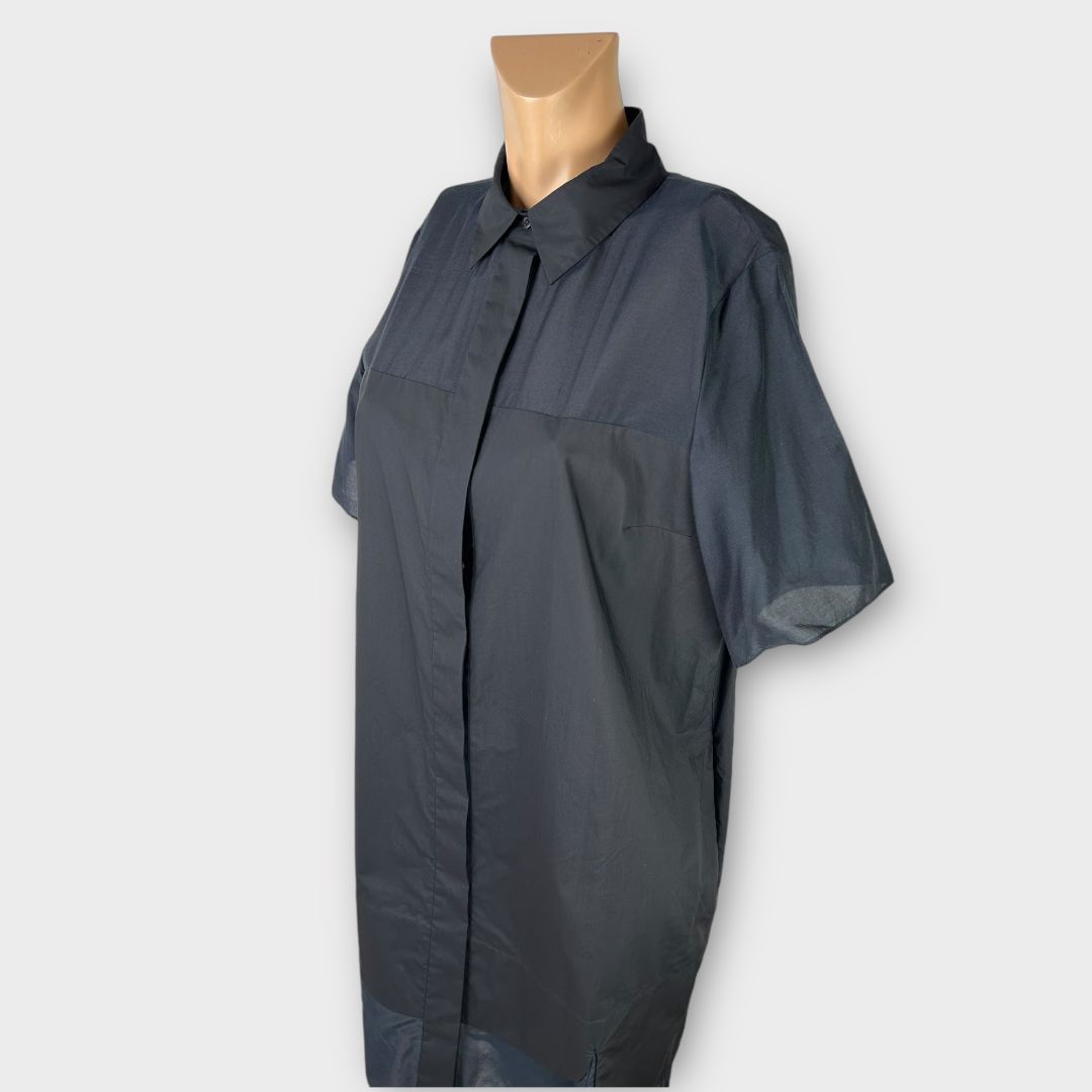 COS Cotton/Silk Shirt Dress - 16