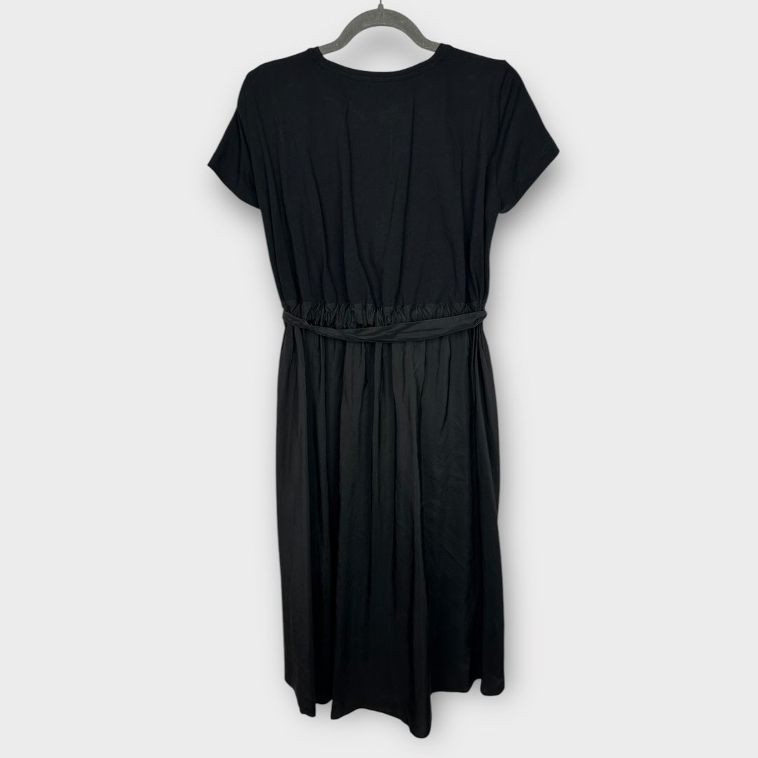 COS Drawstring Mulberry Silk Midi Dress - XS