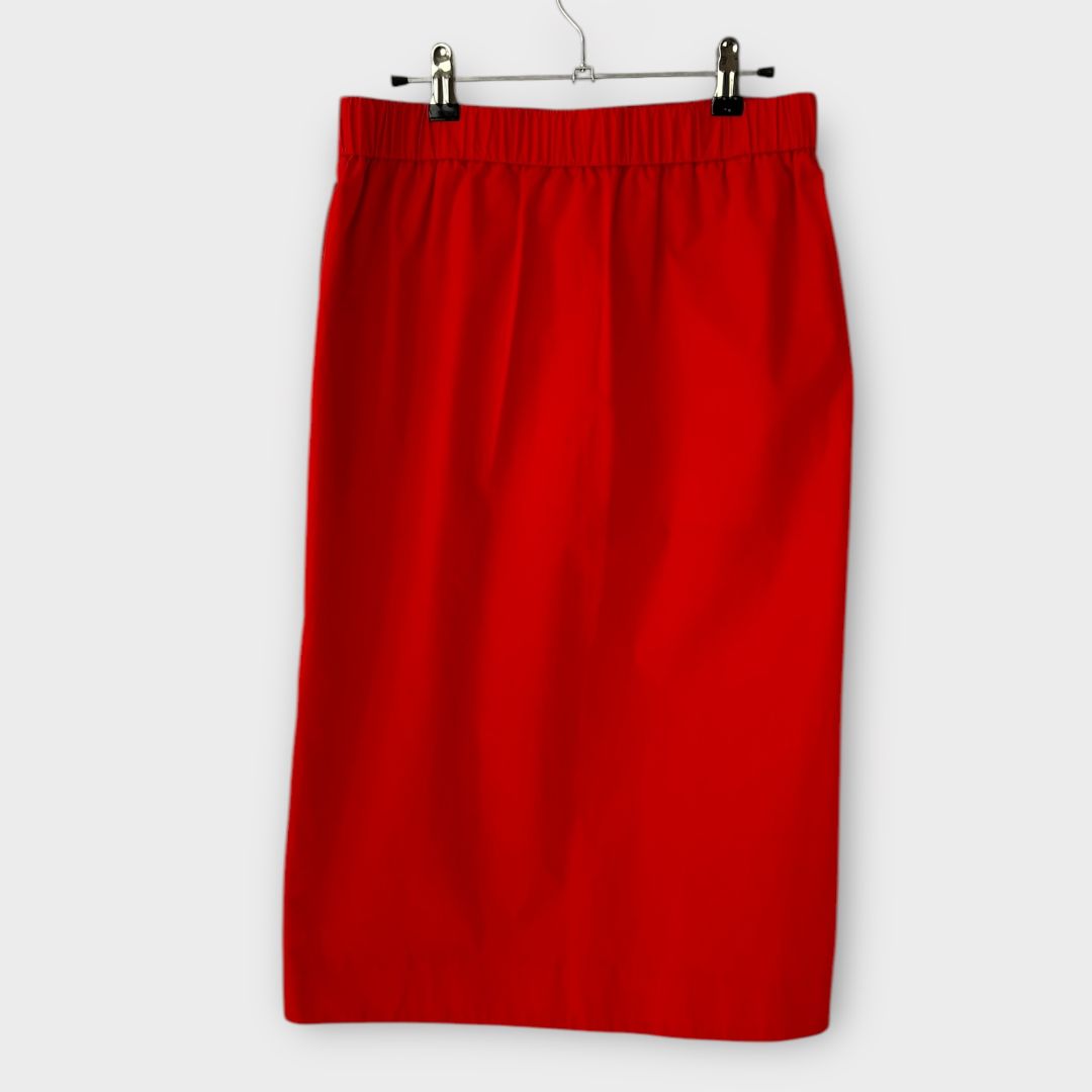 COS Front Slit Cotton Skirt - 8