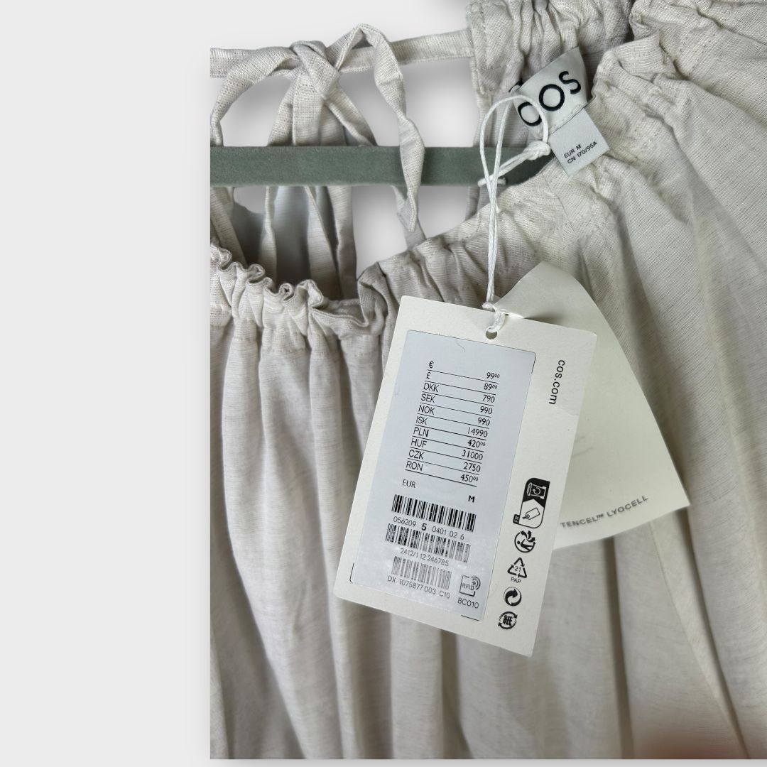 COS Linen Blend Jumpsuit - M