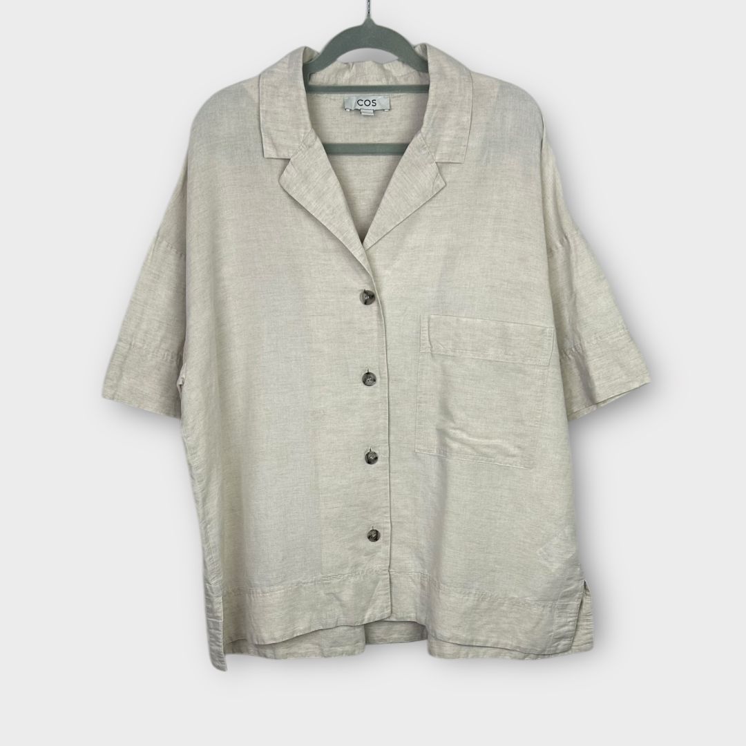 COS Oversized Linen/Cotton Shirt - 16/18