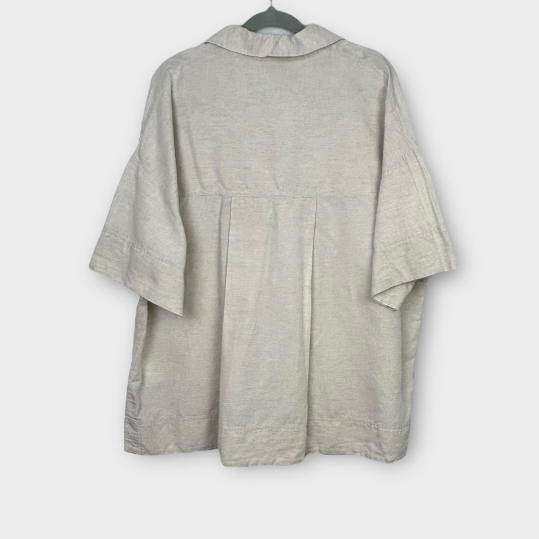 COS Oversized Linen/Cotton Shirt - 16/18
