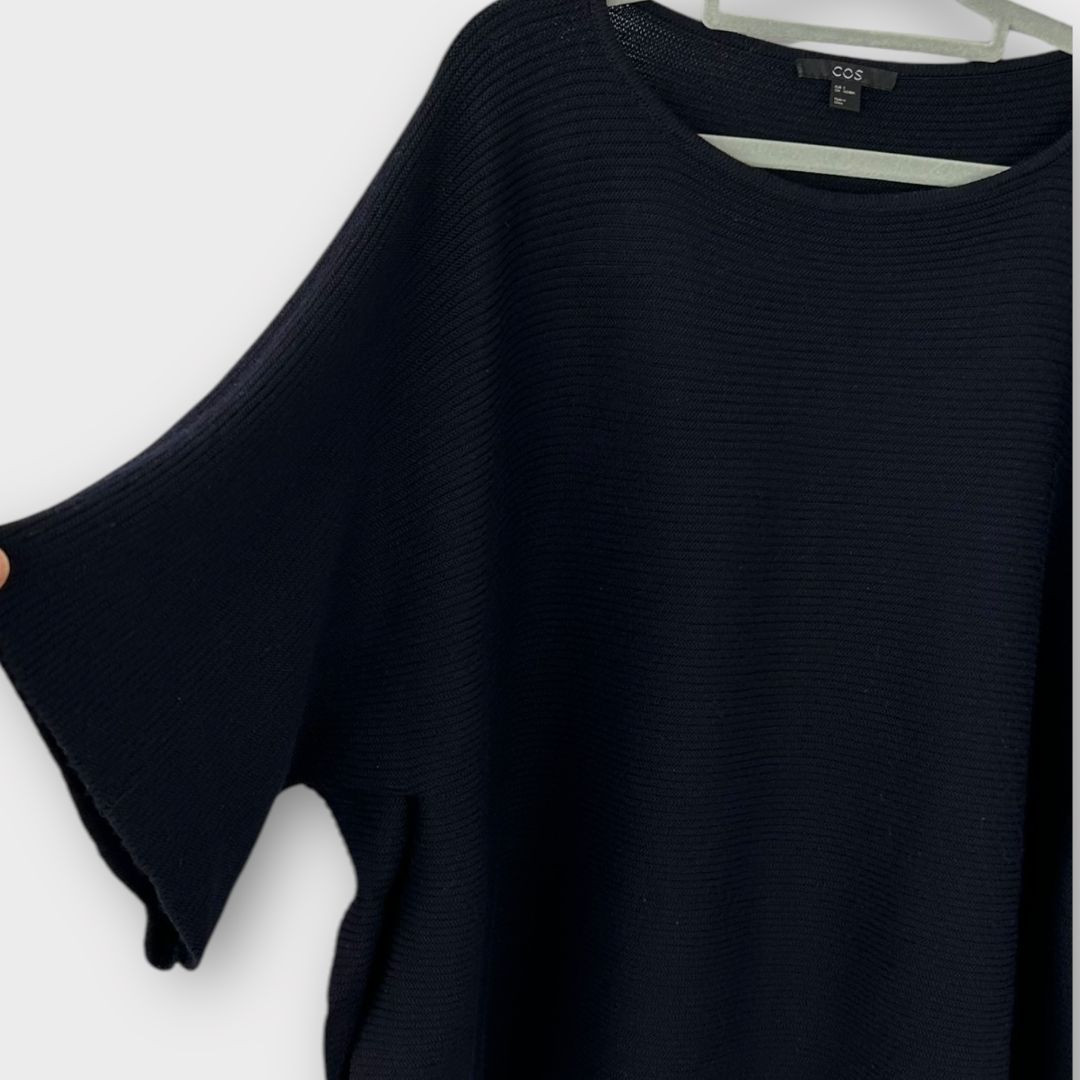 COS Oversized Wool Tunic Jumper - S