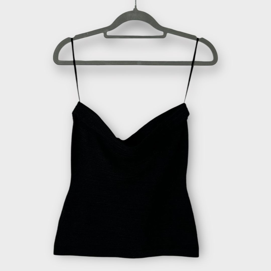 COS Sparkly Textured Bandeau - S