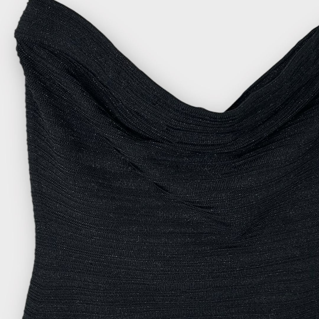 COS Sparkly Textured Bandeau - S