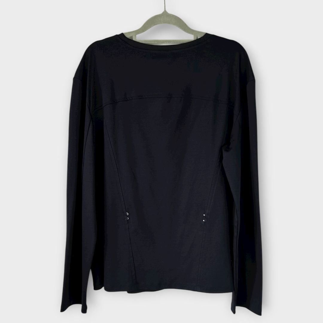 COS Waisted Long-Sleeved Cotton Top - S