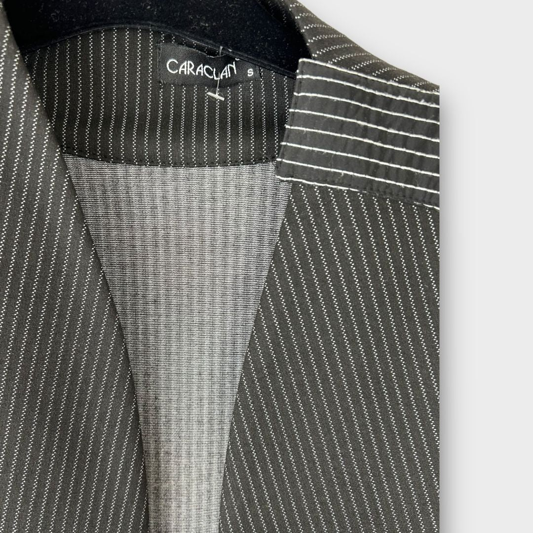 Caraclan Pinstripe Blazer Dress - S