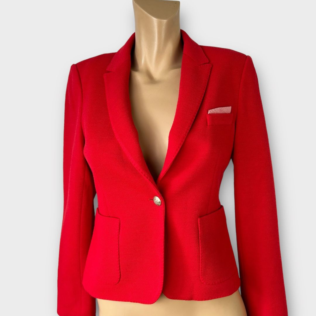 Caroll Wool Blend Blazer - 10