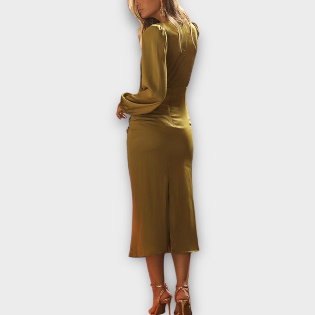 Cayro Alba Ruched Dress - 10 (M)
