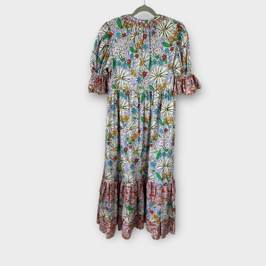 Celia B Brenda Floral Midi Dress - M