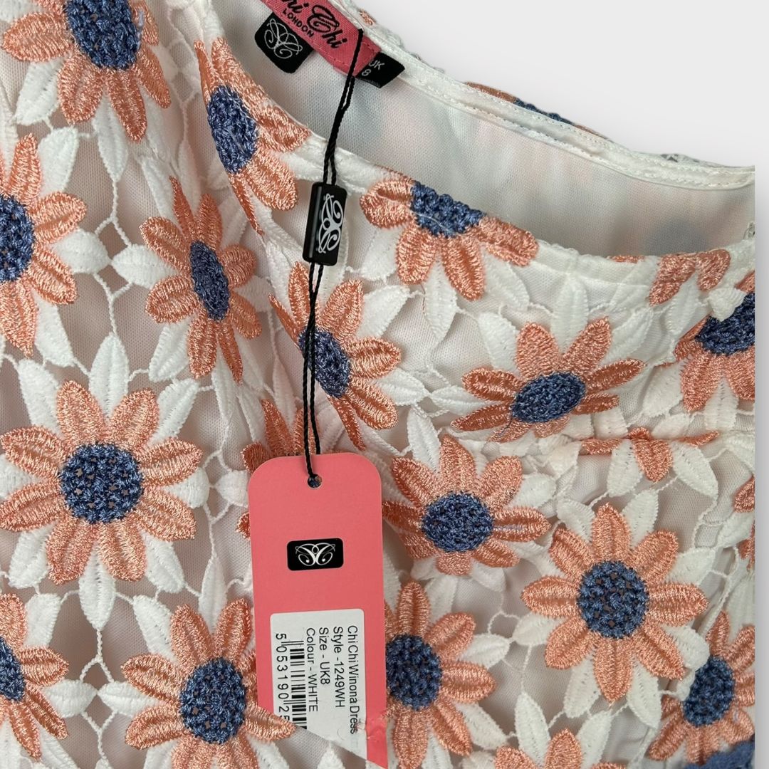 Chi Chi London Winona Floral Dress - 8