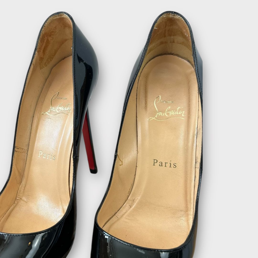 Christian Louboutin Pigalle 120 Patent Leather Pumps - 5/38