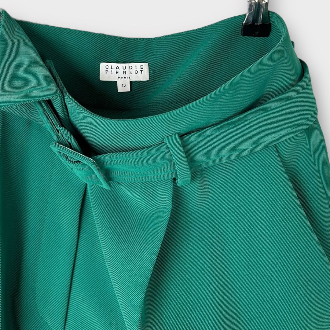 Claudie Pierlot Belted Suit Trousers - 12