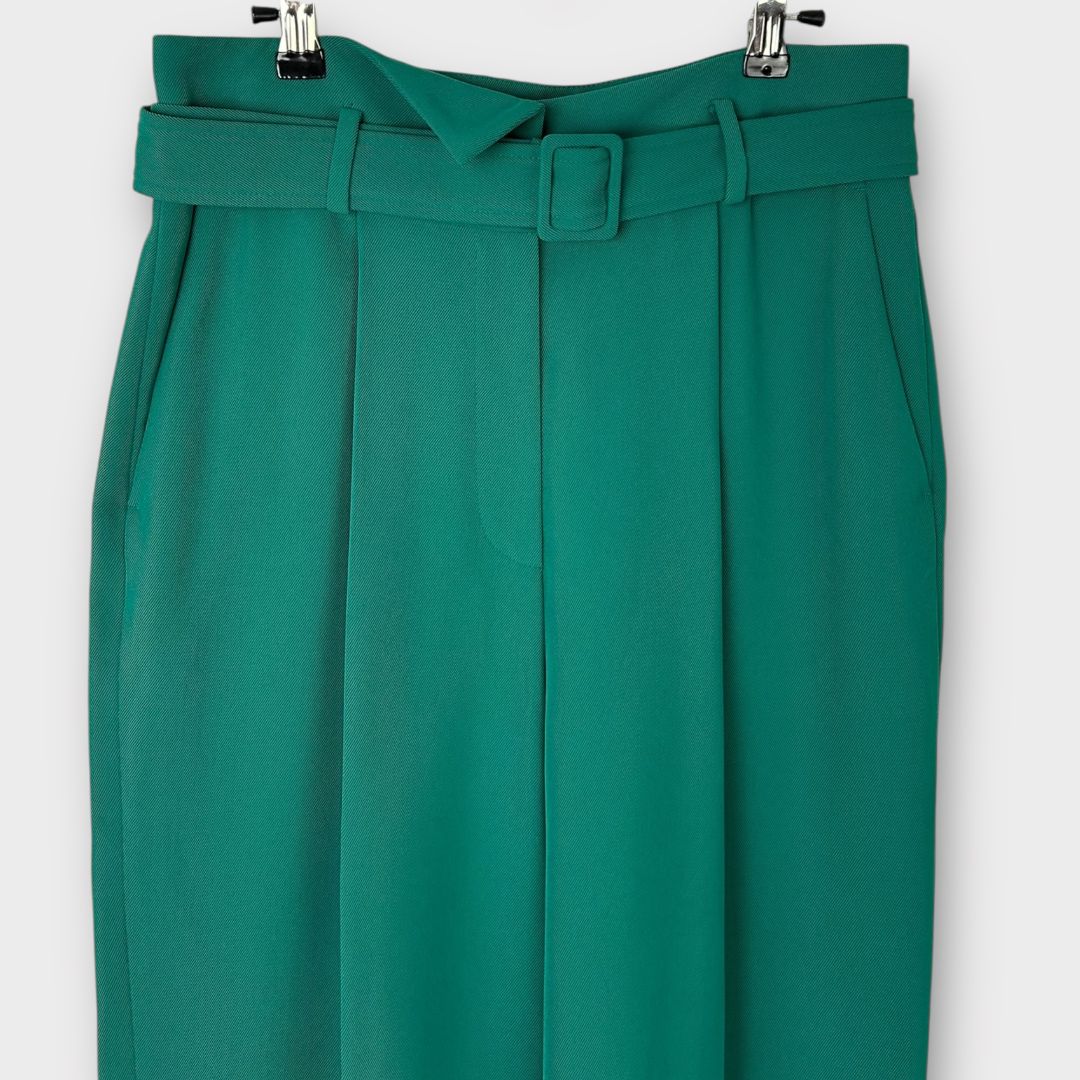 Claudie Pierlot Belted Suit Trousers - 12