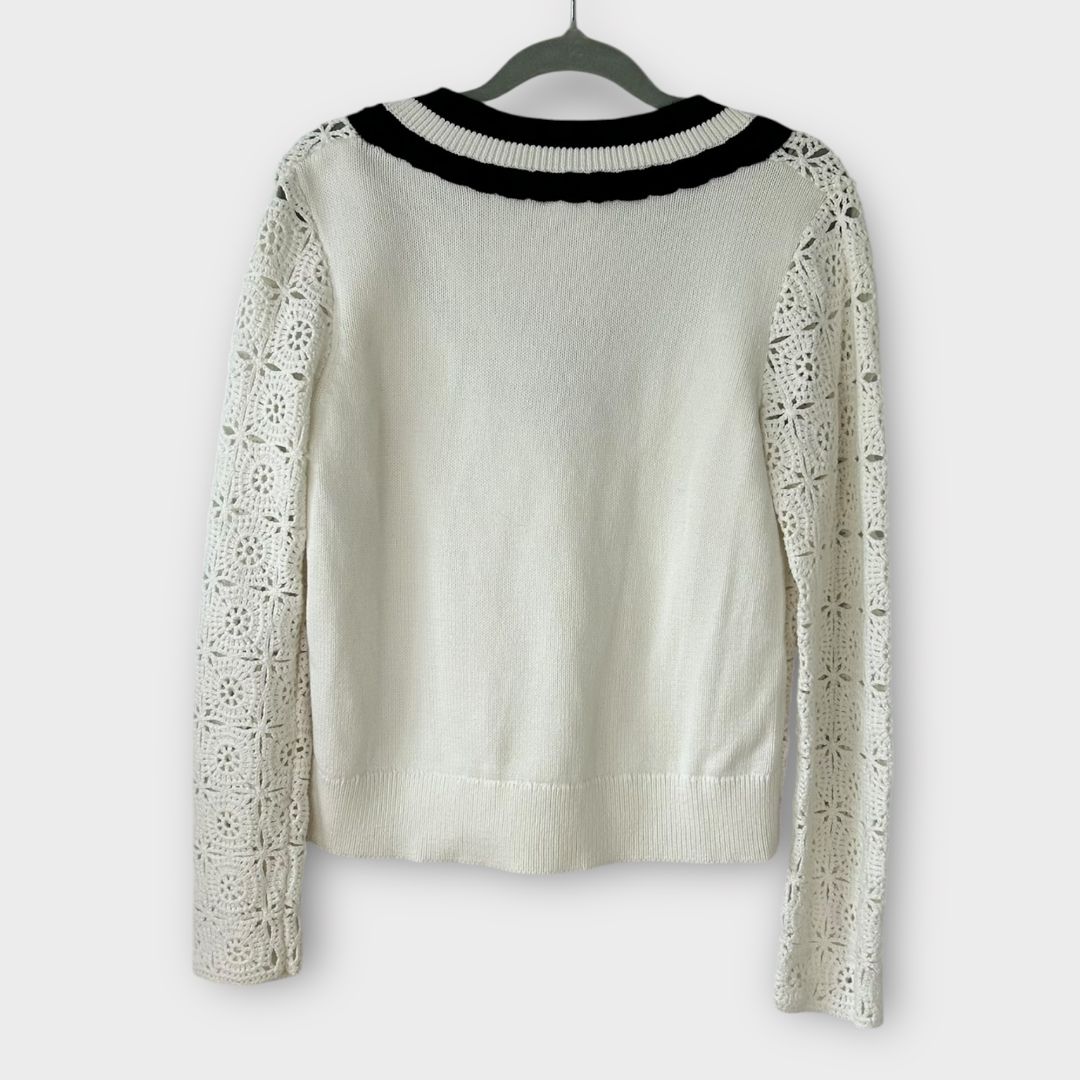 Claudie Pierlot Macrame Knit Sweater - 8