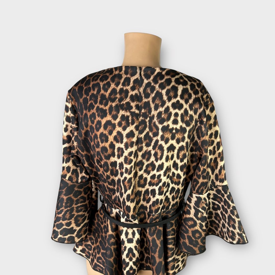 Climax Designs Animal Print Top - 16