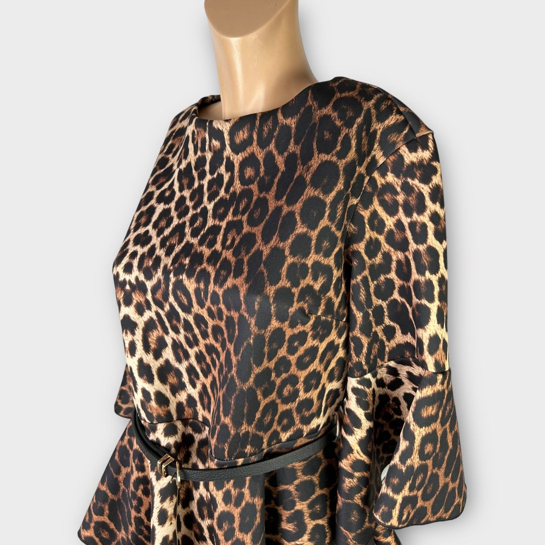 Climax Designs Animal Print Top - 16