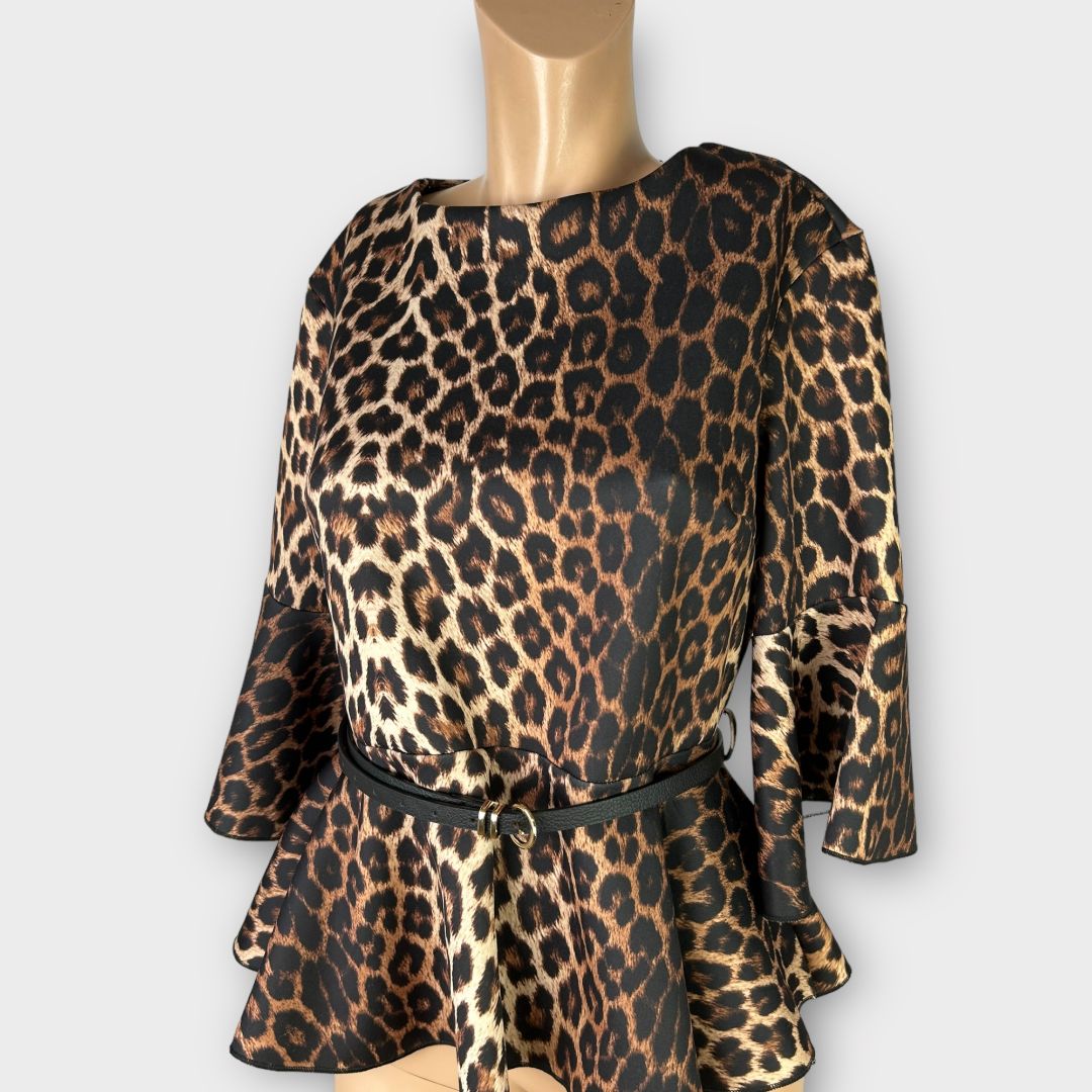 Climax Designs Animal Print Top - 16