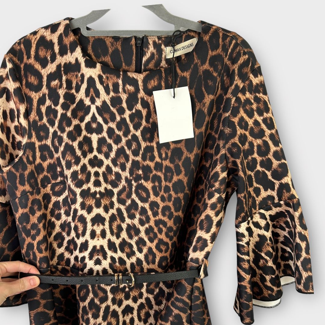 Climax Designs Animal Print Top - 16