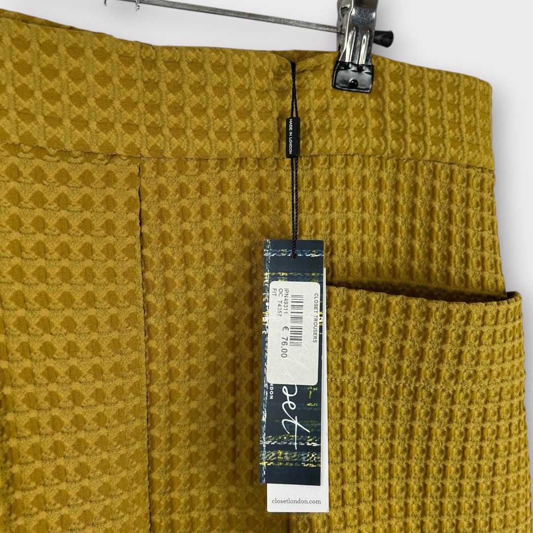 Closet London Cropped Wide Leg Trousers - 14