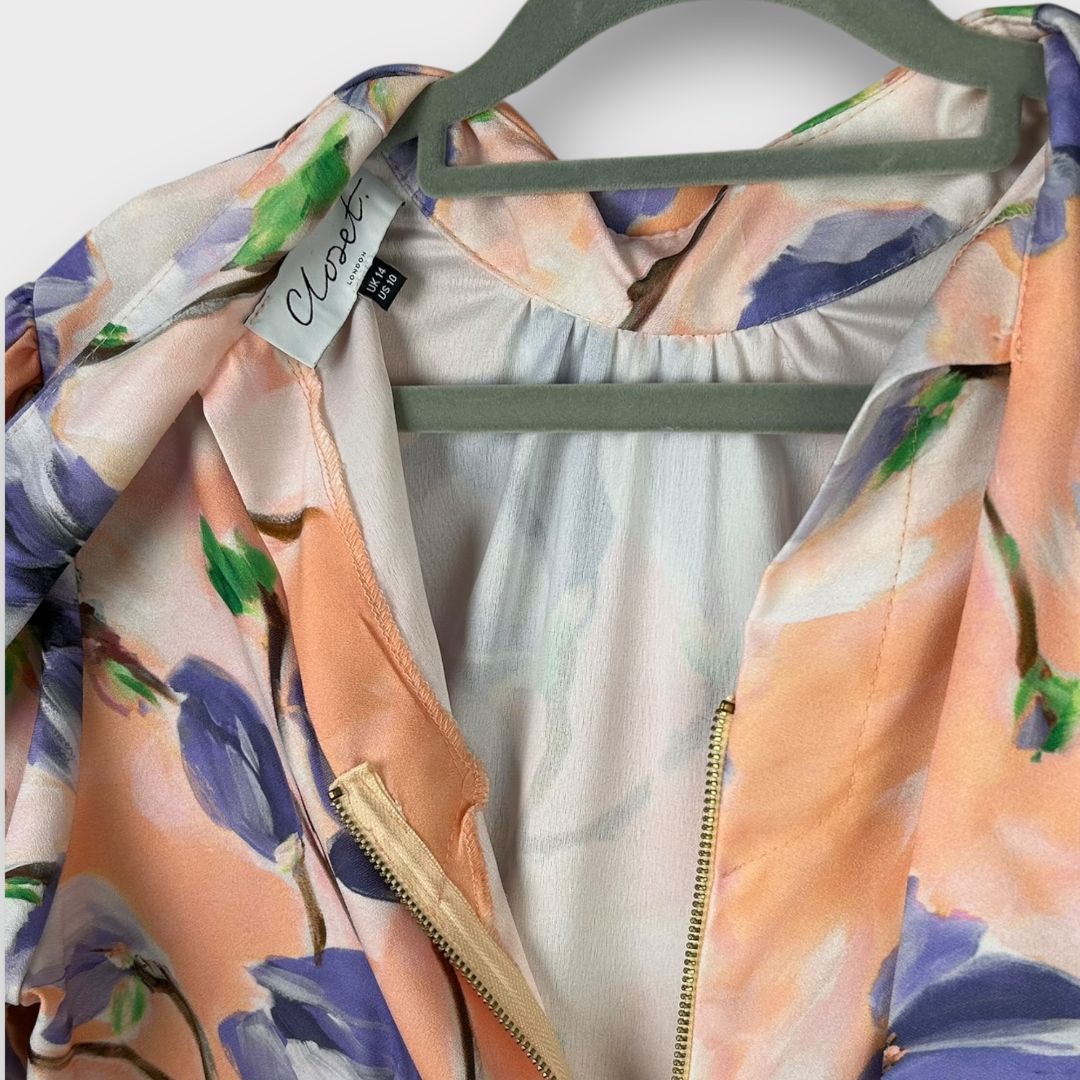 Closet London Floral Dress - 14