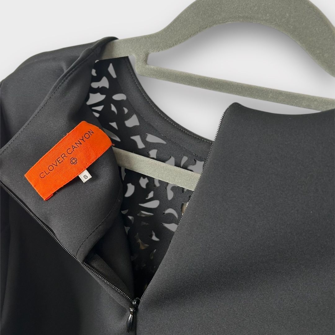 Clover Canyon Lasercut Neoprene Top - S