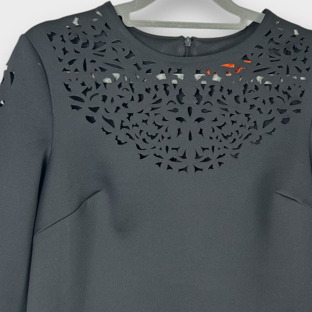 Clover Canyon Lasercut Neoprene Top - S