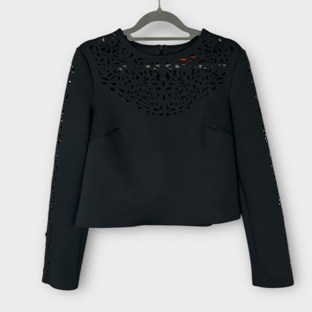 Clover Canyon Lasercut Neoprene Top - S