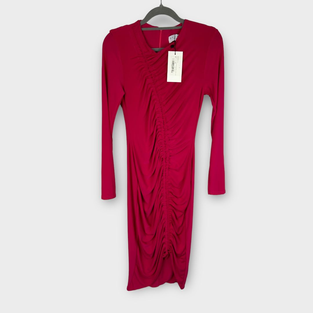 Club London Ruched Midi Dress - 10