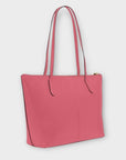 Coach Crossgrain Leather Zip Top Tote Bag