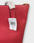 Coach Crossgrain Leather Zip Top Tote Bag