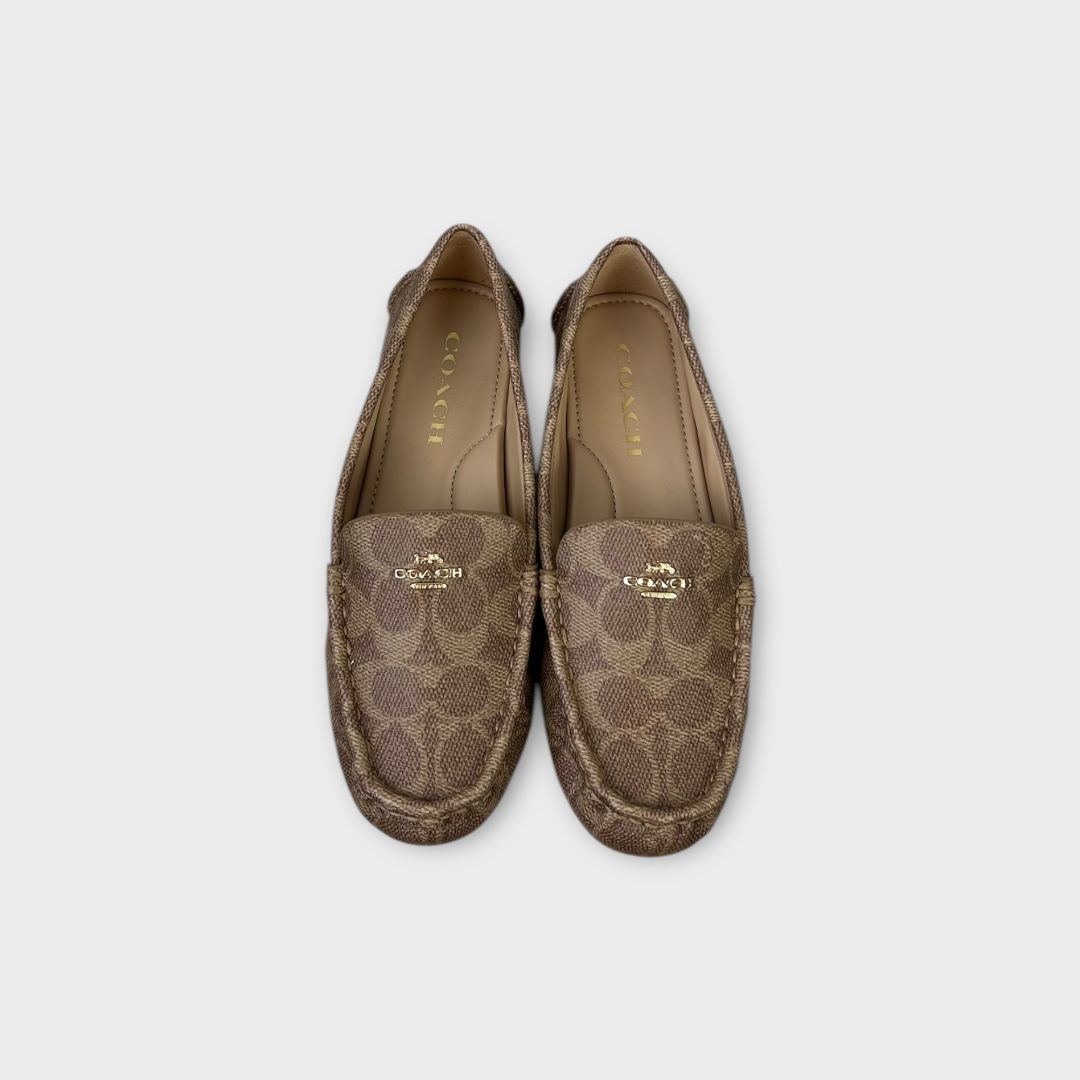 Coach Marley Coated Canvas Loafers - 4/36.5