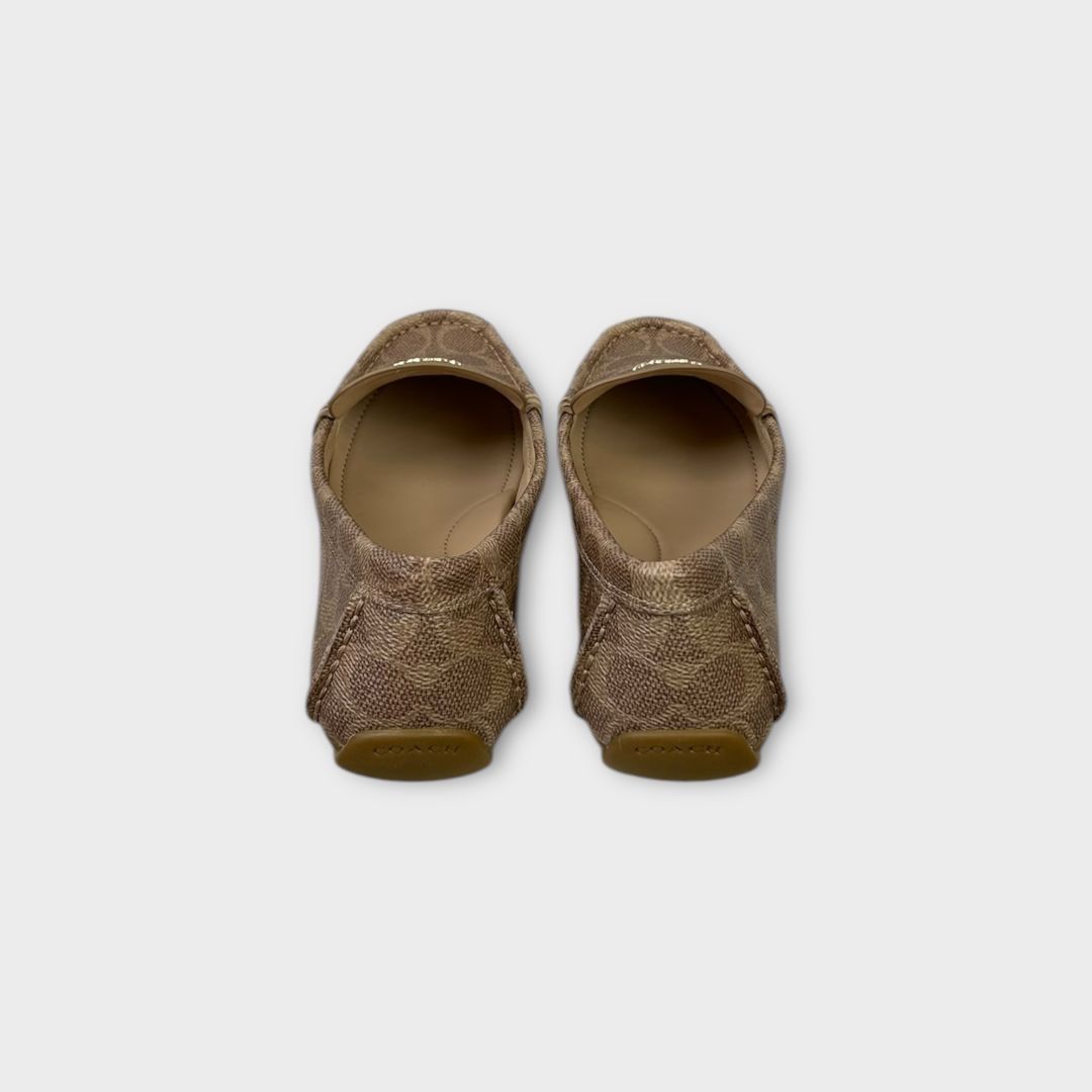Coach Marley Coated Canvas Loafers - 4/36.5