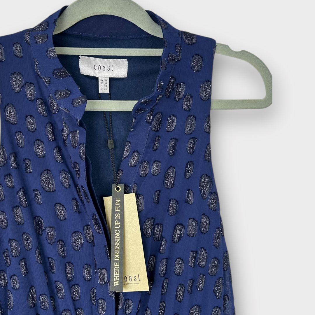 Coast Aspen Spot Dress - 10