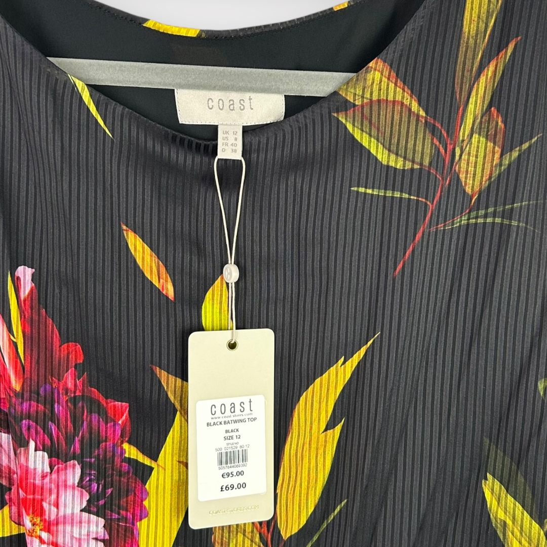 Coast Floral Batwing Top - 12