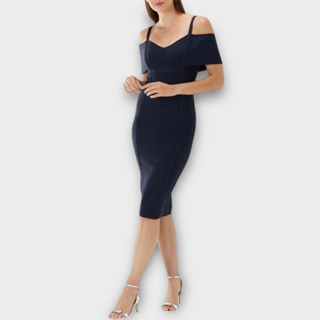 Coast Larson Knit Shift Dress - 12