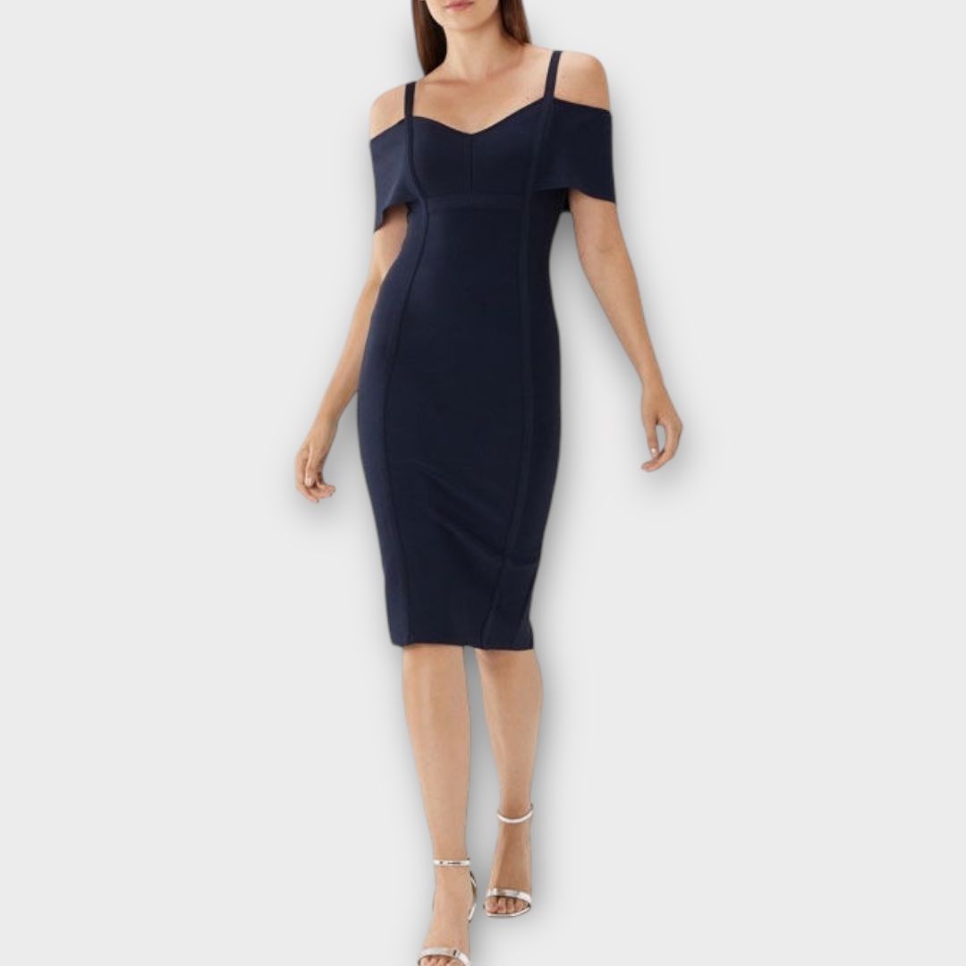 Coast Larson Knit Shift Dress - 12