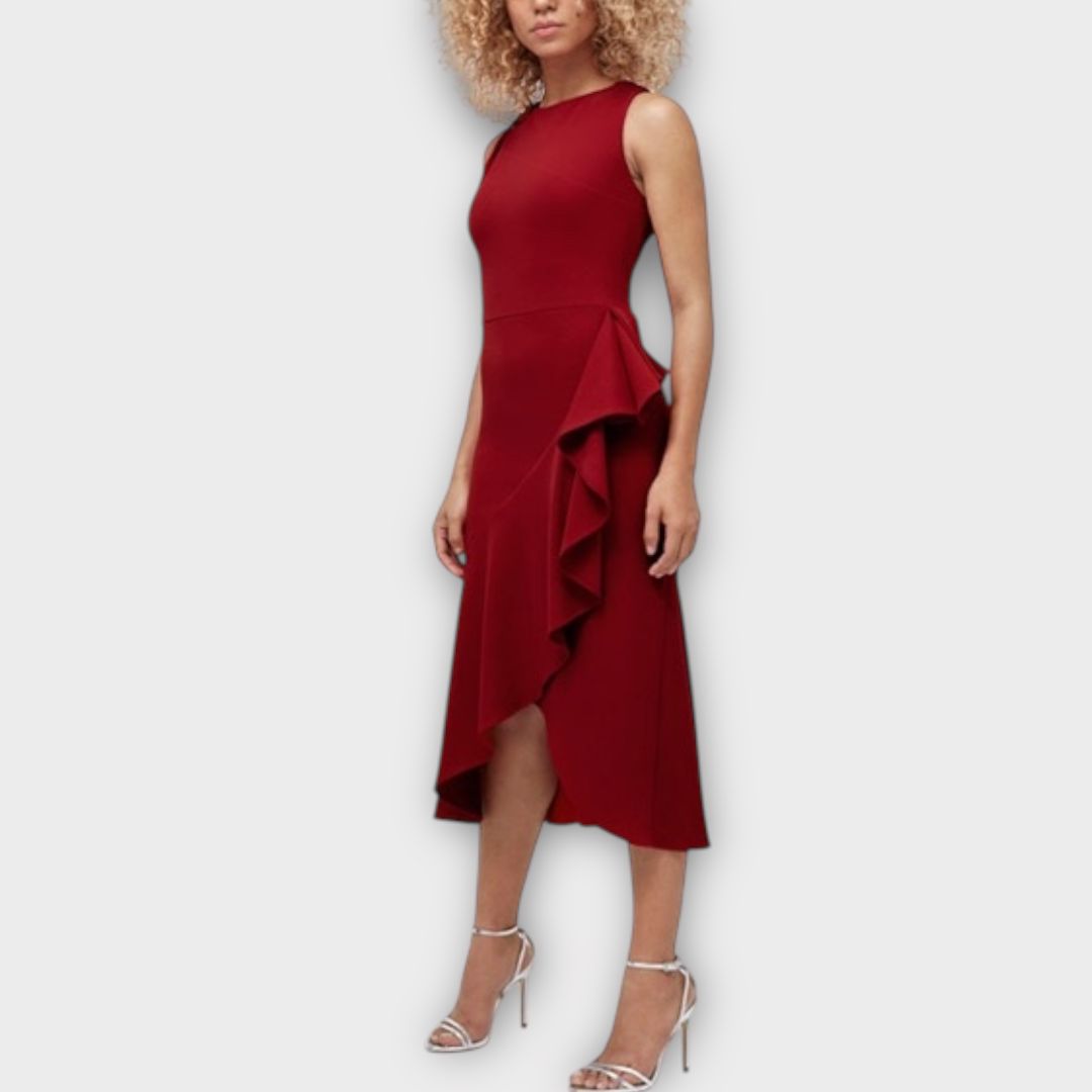 Coast Maddison Ruffle Dress - 12