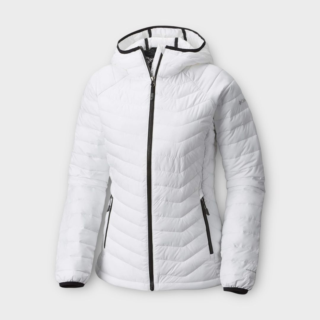 Columbia Powder Lite Hooded Quilted Jacket - S