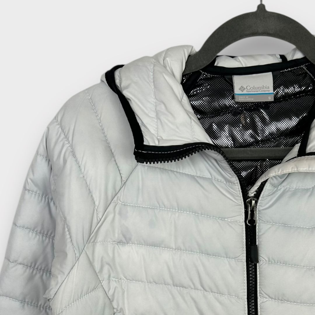 Columbia Powder Lite Hooded Quilted Jacket - S