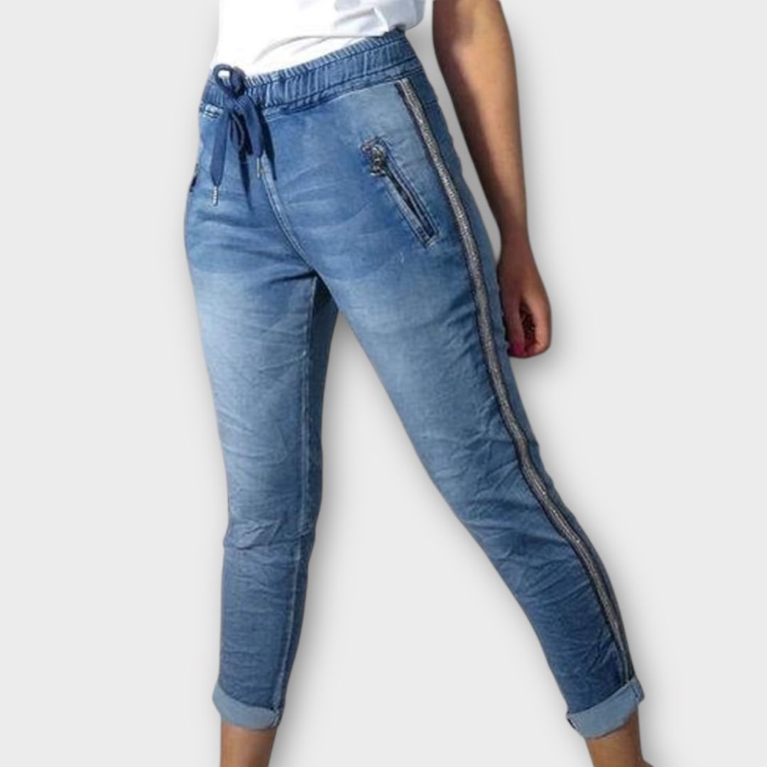 D.E.C.K by Decollage Denim Jogger Jeans - 14