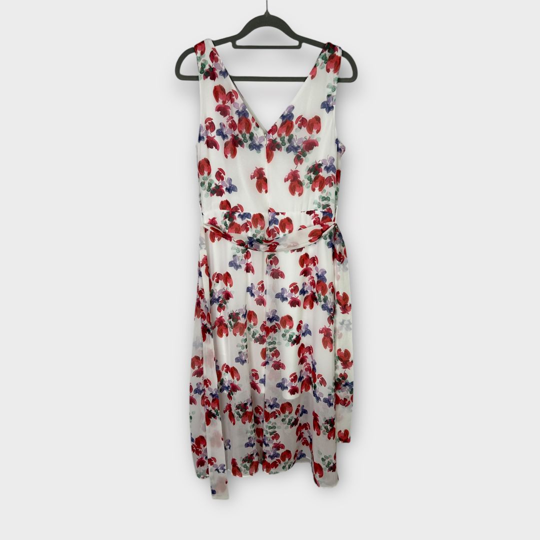 DKNY Floral Midi Dress - 12