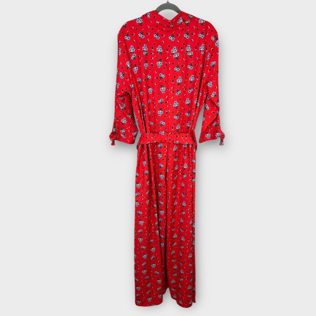Dancing Leopard Floral Maxi Dress - 14