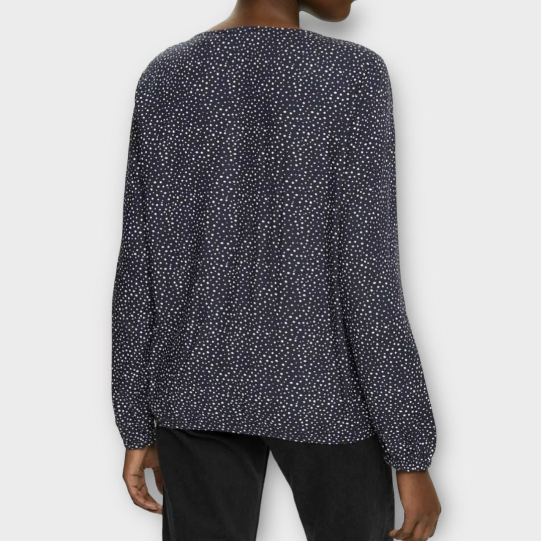 EDC by Esprit Polka Dot Blouse - M