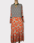 Emily Lovelock Patterned Dress - 14/16