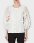 Fee G Broderie Anglaise Top - 12