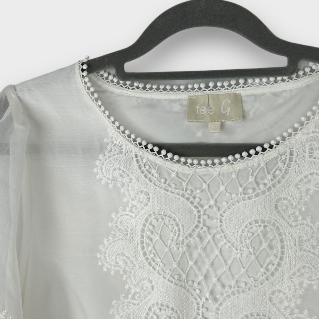 Fee G Broderie Anglaise Top - 12