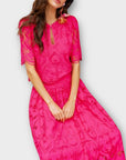 Fee G Jessie Lace Top & Skirt Two Piece - 14