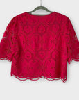 Fee G Jessie Lace Top & Skirt Two Piece - 14