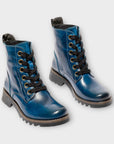 Fly London Lace Up Leather Ankle Boots - 4/37